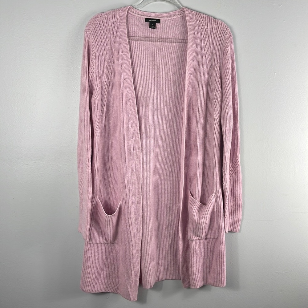 Halogen Open Long Cardigan Size S